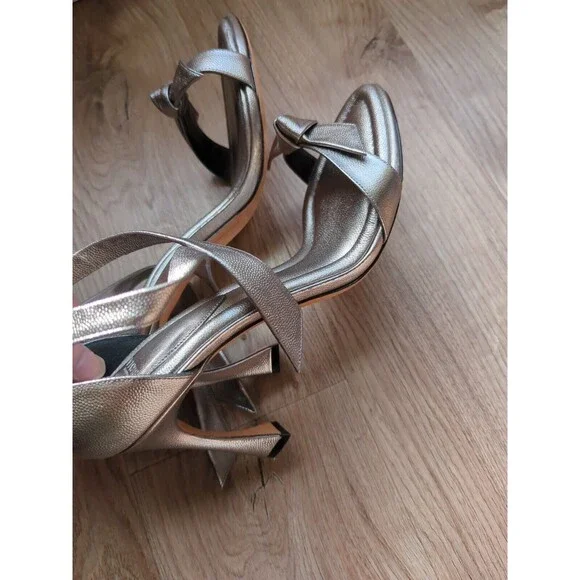 Alexandre Birman Clarita 85 Flare Curve Sandal Heels Womens 10 IT 41